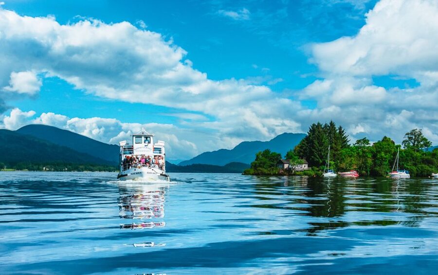 Loch Lomond: Scottish Highlands Sightseeing Cruise - Inchmurrin Island and Lennox Castle