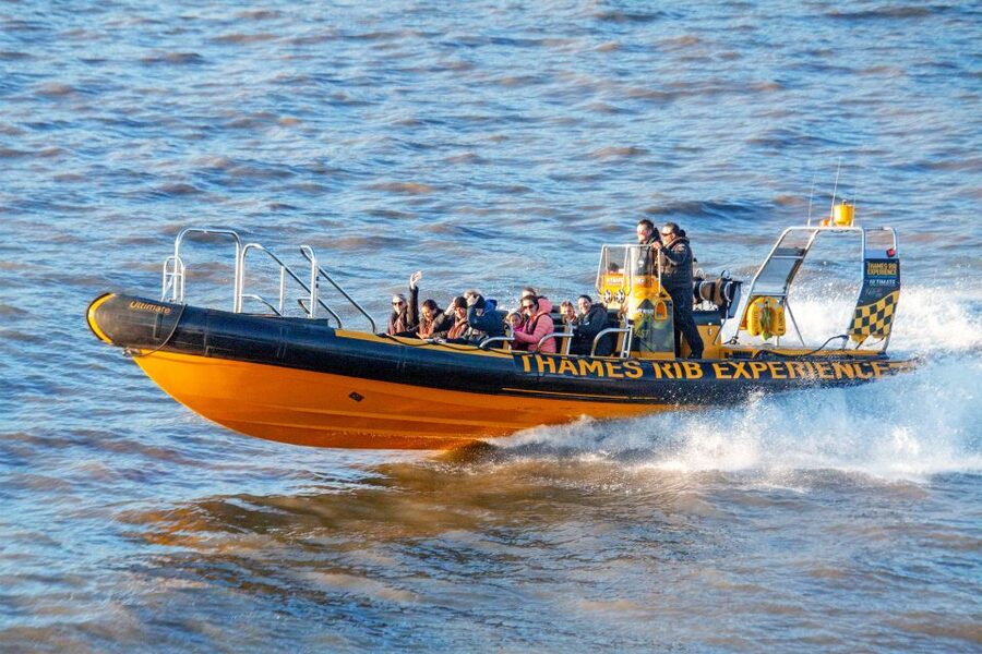London: 20-Minute Tower RIB Blast from Tower Pier - A fast start from Tower Millennium Pier