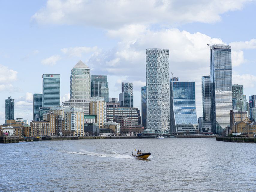 London: 70-Minute Thames Barrier Speedboat Tour - From Westminster to the Thames Barrier in 70 minutes