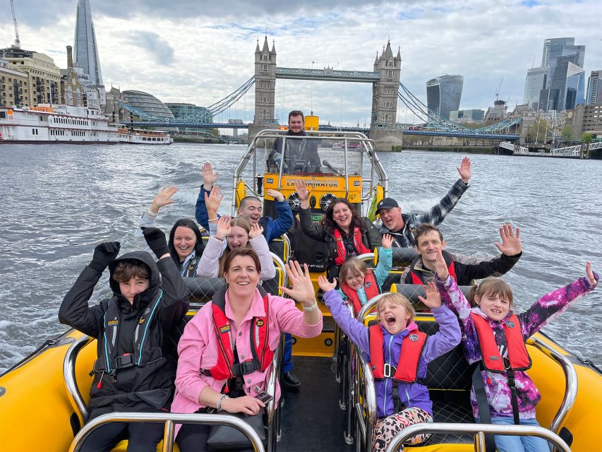 London: 70-Minute Thames Barrier Speedboat Tour - Tower Bridge is the turning point