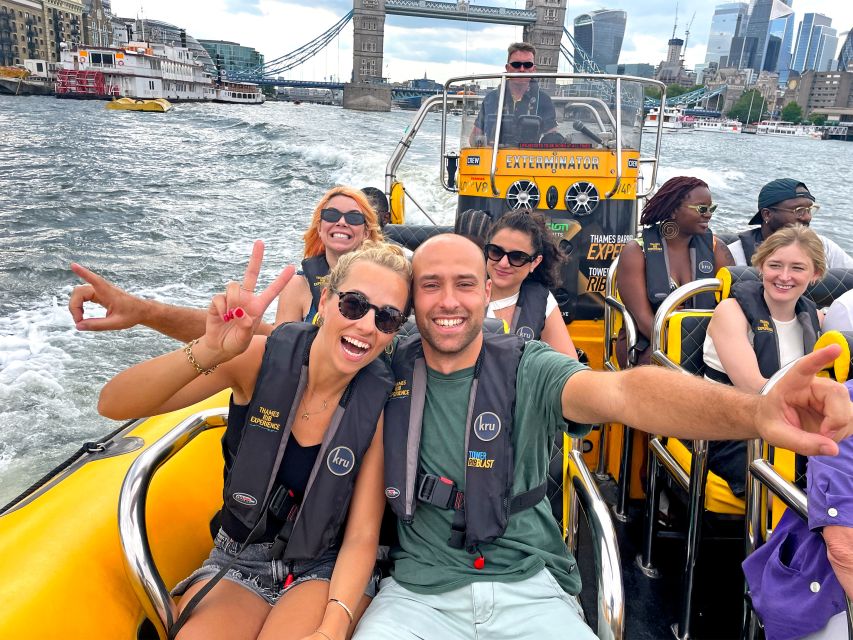London: 70-Minute Thames Barrier Speedboat Tour - Choosing between Westminster Pier and Embankment Pier