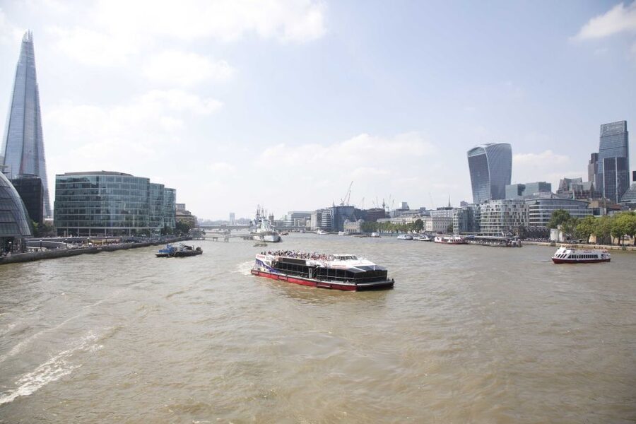 London: Afternoon Tea Cruise on the River Thames - Weather, open-air views, and boarding comfort