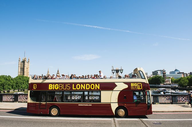 London Big Bus Hop-On Hop-Off Tour with Optional River Cruise - The central route, from Green Park to the Tower