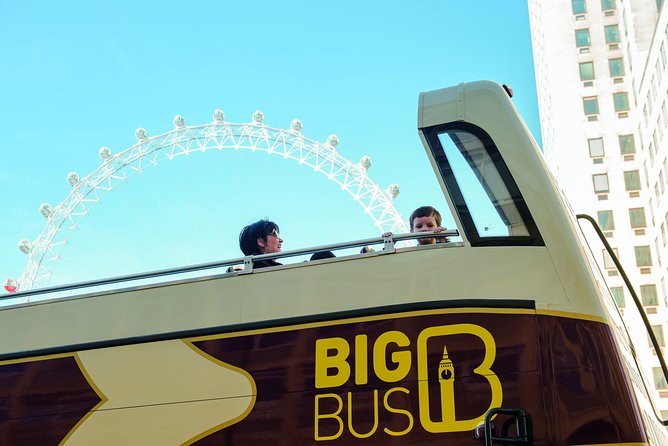 London Big Bus Hop-On Hop-Off Tour with Optional River Cruise - The Thames cruise adds a different view