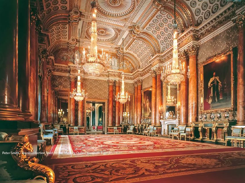 London: Buckingham Palace Entry & Changing of the Guard Tour - Inside the State Rooms