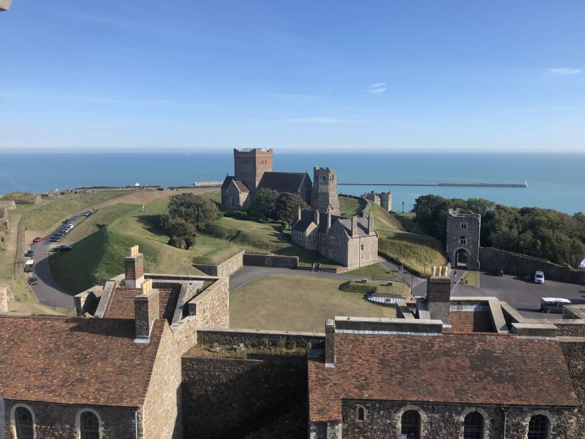 London: Canterbury Cathedral, Dover Castle, and White Cliffs - Dover Castle from Iron Age beginnings to wartime tunnels