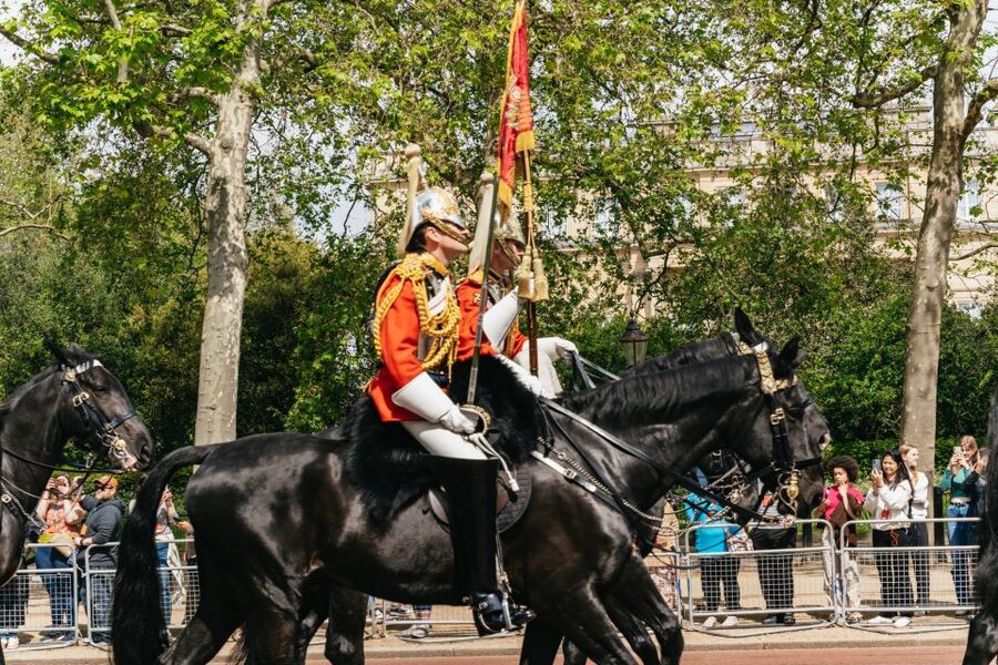 London: Changing of the Guard Tour by Buckingham Palace - Following the guards for about 75 minutes