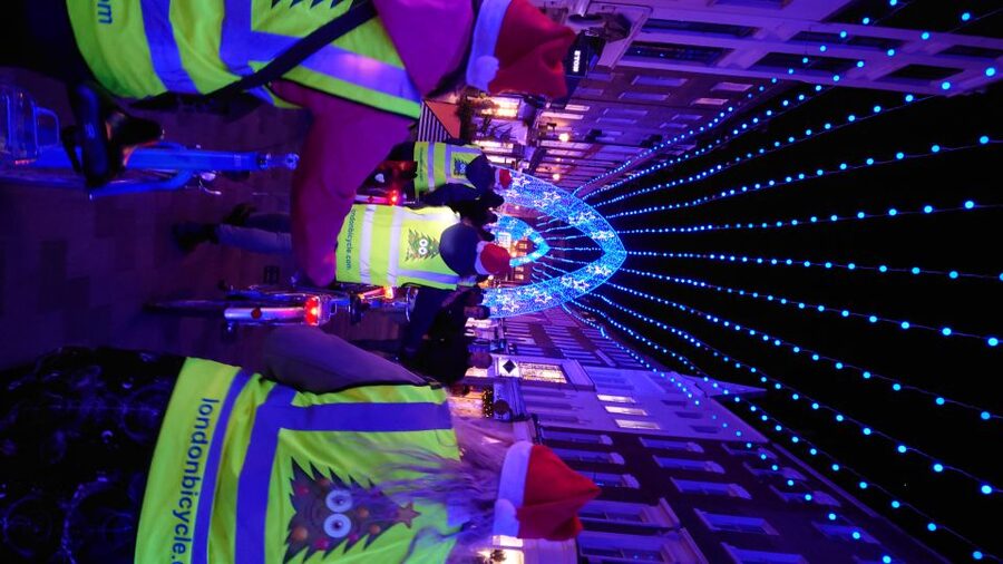 London Christmas Lights Bike Tour - Why a bicycle works for London’s Christmas lights