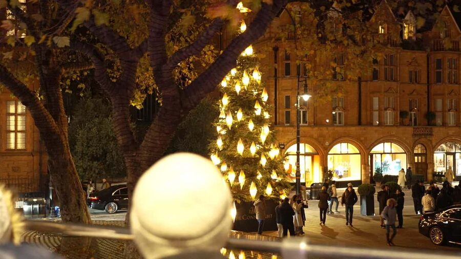 London: Christmas Lights Nighttime Bus Tour with Live Guide - Trafalgar Square and the city’s tallest festive centerpiece
