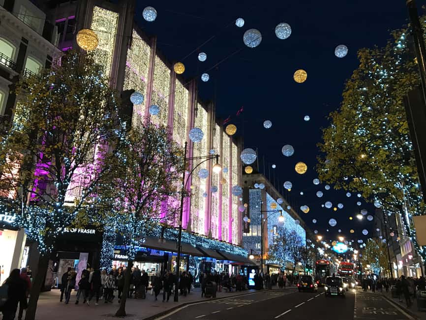 London Christmas Lights Open-Top Bus Tour. 2025 Early Bird - What this Christmas bus tour actually gives you