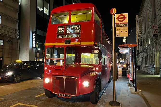 London: Christmas Lights Tour by Vintage Double-Decker Bus - Gate 0 at Victoria Coach Station