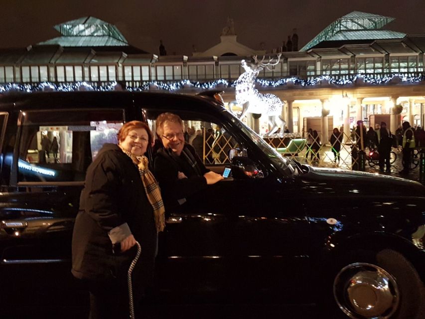 London: Christmas Lights Tour in a Black Cab - What the 2.5-hour route feels like