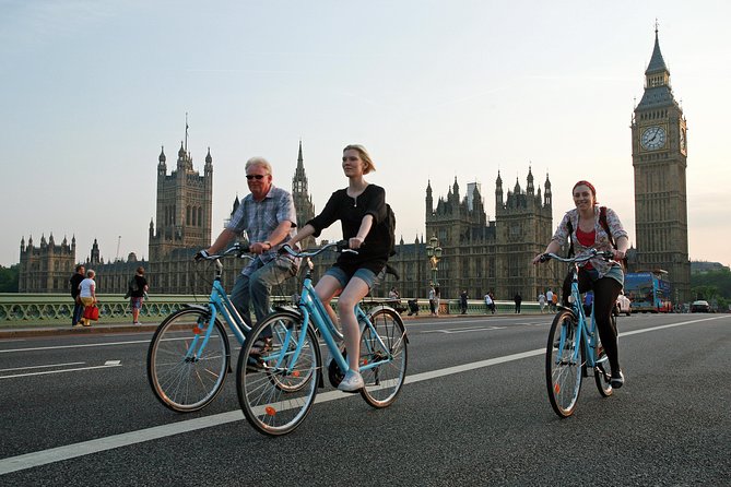 London Classic Landmarks Bike Tour with Local Guide - Big Ben, Parliament, and Westminster Abbey