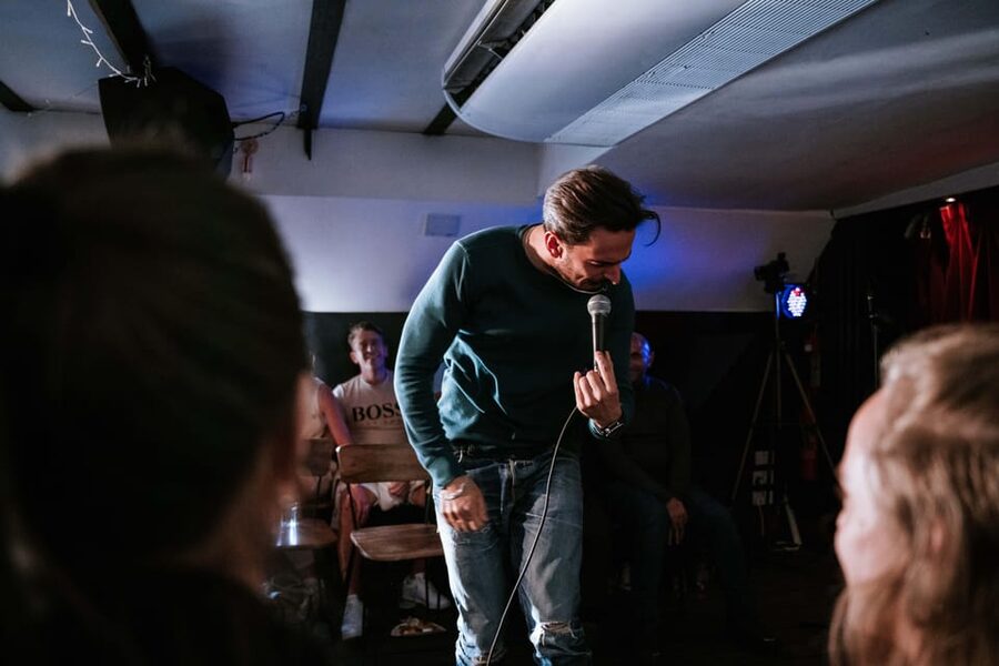 London: Dark Comedy on Iconic Battersea Barge - What makes this a good London night out