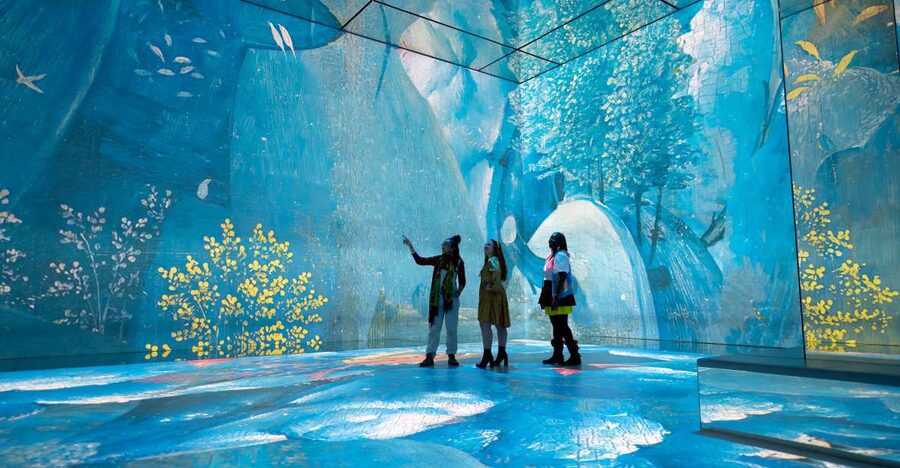 London: Entry Ticket to Frameless Immersive Art Experience - Van Gogh, Monet, Rembrandt, and Dalí in a new format