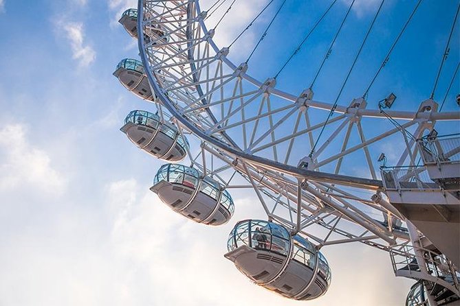 London Eye River Cruise and London Eye Ticket Option - The London Eye from inside the glass capsule