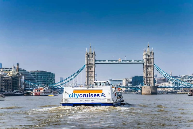 London: Fully Flexible River Thames Sightseeing Pass - Open-air views, heated seating, and the café-bar