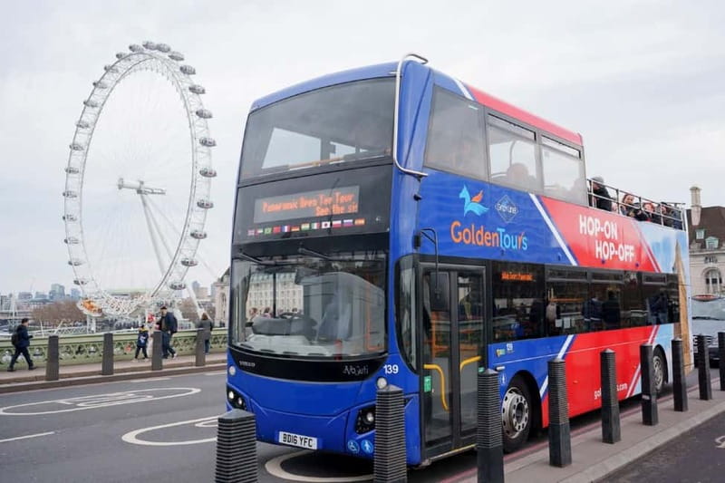 London: Golden Tours Gray Line Hop-on Hop-off Bus Tour - Choosing between the Blue, Red, and Orange routes