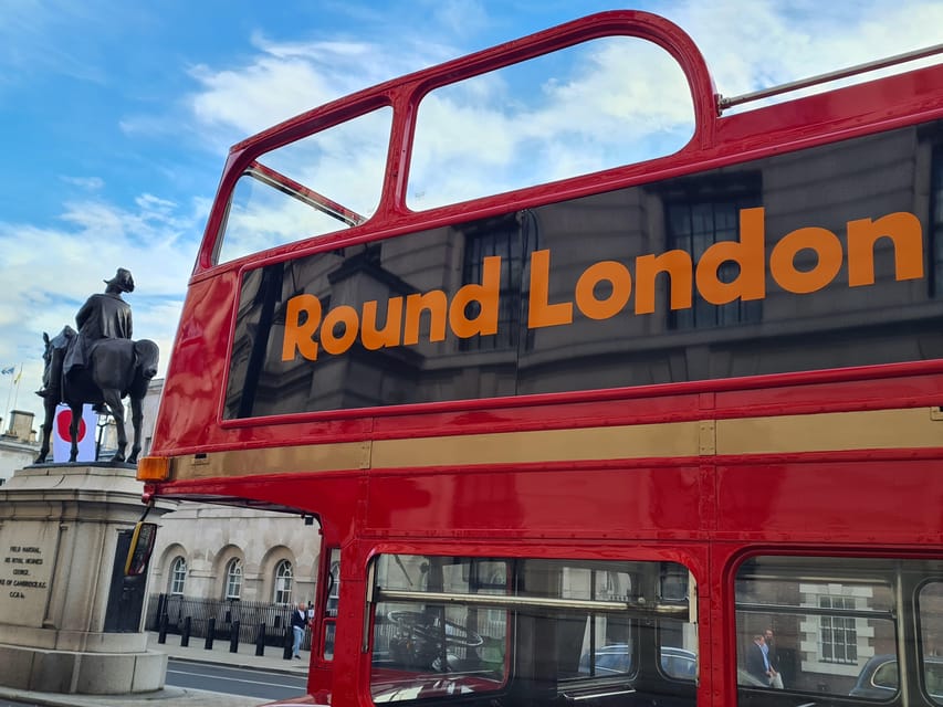 London: Guided Sightseeing Tour on a Vintage Open-Top Bus - Key points at a glance
