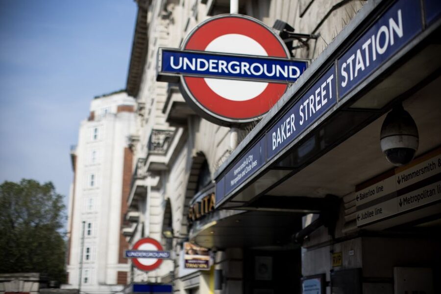 London: Hidden Baker Street Tube Station Tour - Original platforms and corridors beyond the public route
