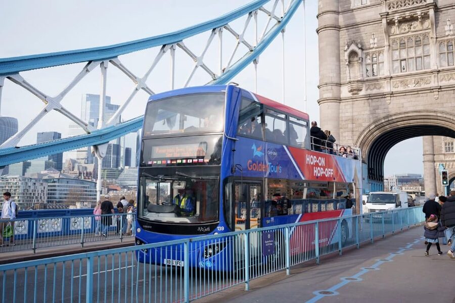 London: Hop-on Hop-off Bus Tour and Madame Tussauds Ticket - The Thames ride adds a better view of London