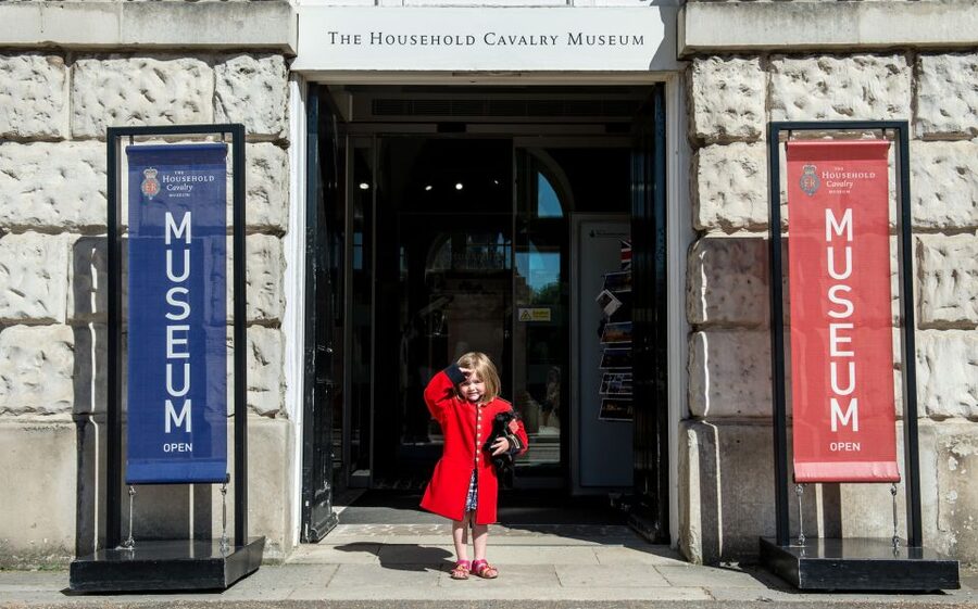 London: Household Cavalry Museum Entry Ticket - The original stables and the horses behind glass