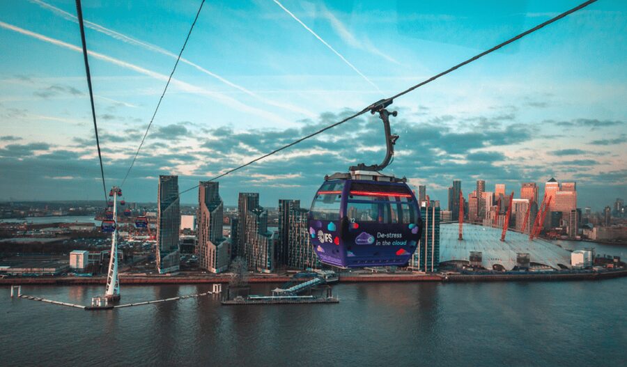 London: IFS Cloud Cable Car - A short flight with a big view