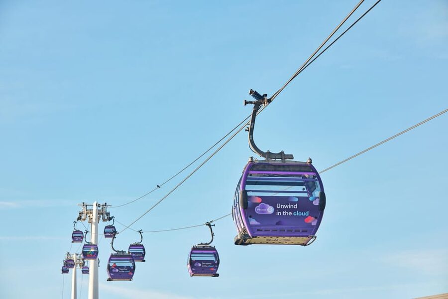 London: IFS Cloud Cable Car - Choosing between a single ride and a round trip