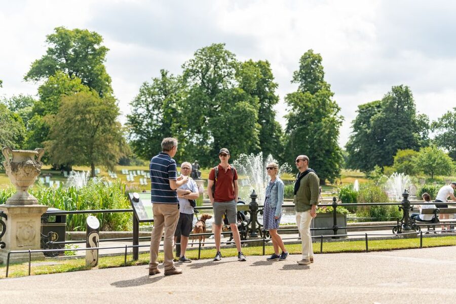 London: Kensington Palace Gardens Tour with Royal High Tea - Starting outside Queensway Station