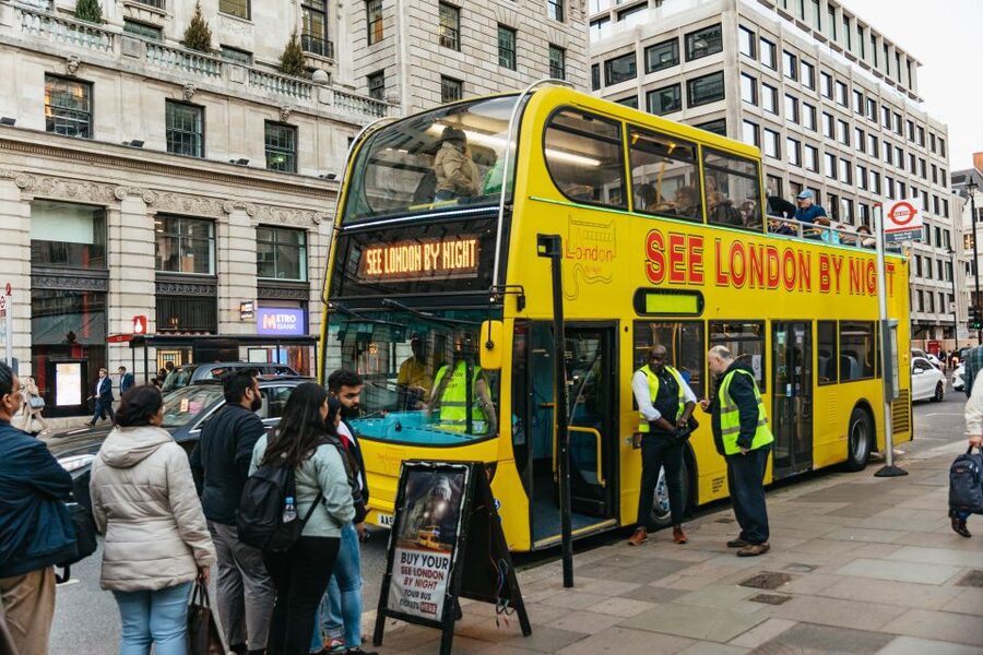 London: London by Night Sightseeing Open-Top Bus Tour - Practical tips for a better seat and better views