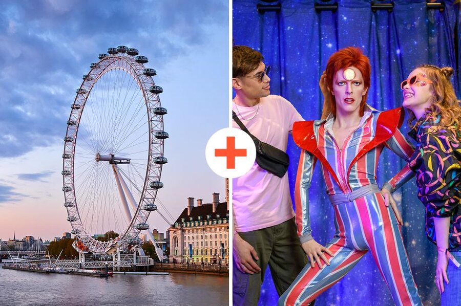 London: London Eye and Madame Tussauds Combo Ticket - Inside Madame Tussauds, from royalty to pop stars