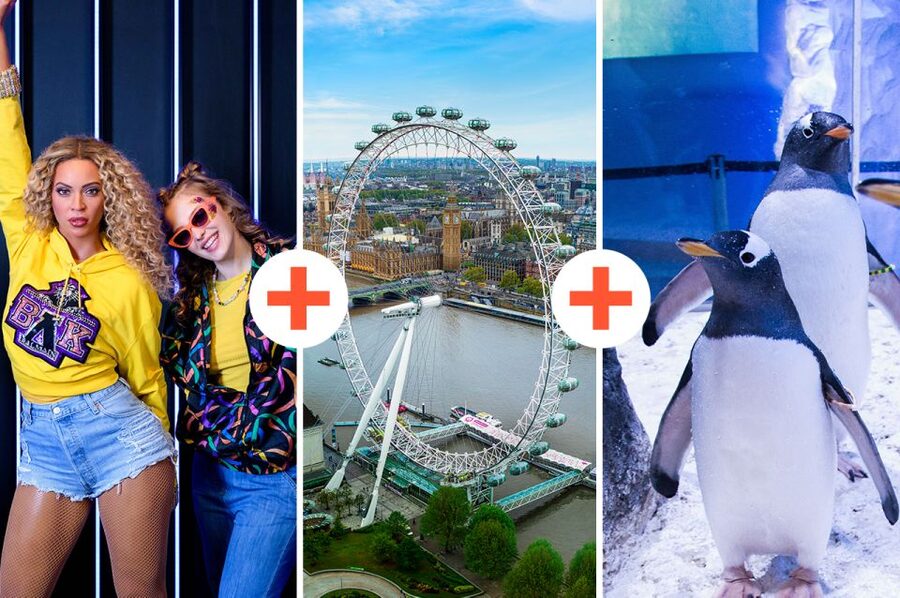 London: Madame Tussauds, London Eye & SEA LIFE Combo Ticket - How to arrange the day without rushing