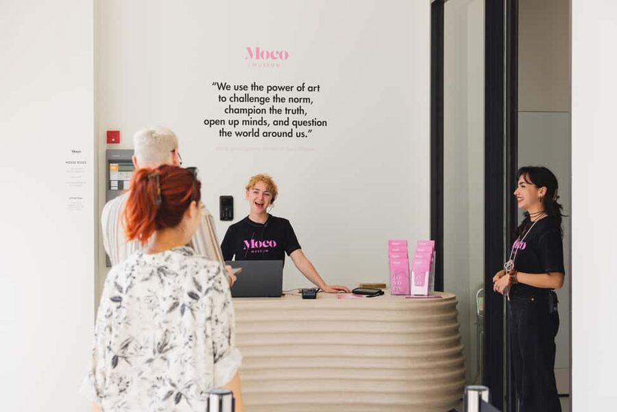 London: MOCO- Modern & Contemporary Art Museum Entry Ticket - The audio guide, labels, and the pace of your visit