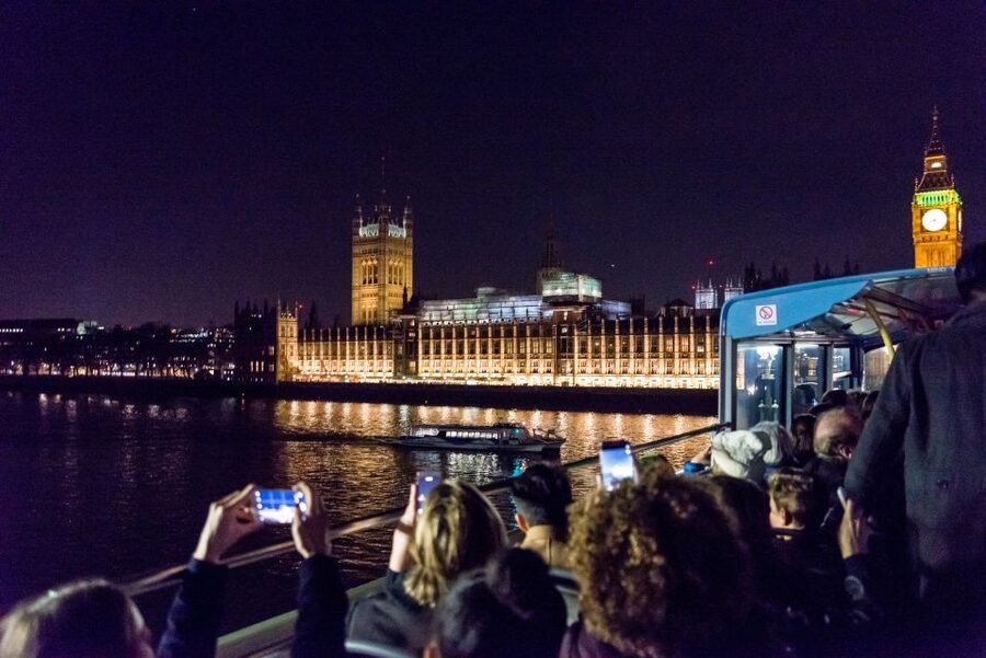 London: Nighttime Open-Top Bus Sightseeing Tour - Key points to know before you book