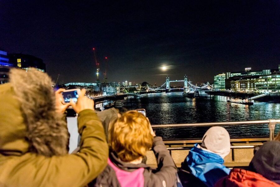 London: Nighttime Open-Top Bus Sightseeing Tour - The City, St. Paul’s, and Tower Bridge