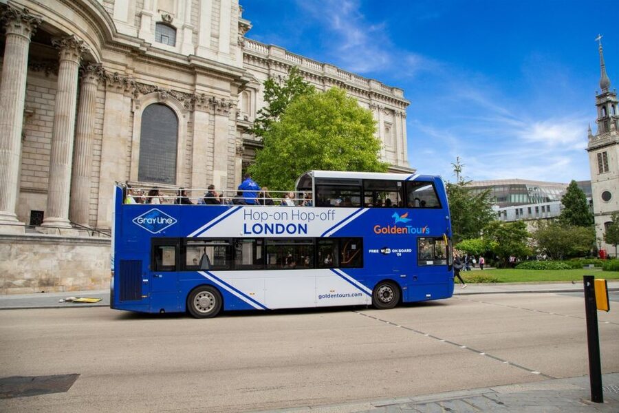London: Panoramic Open-Top Bus Tour - Tower Bridge and the eastern reach of the route
