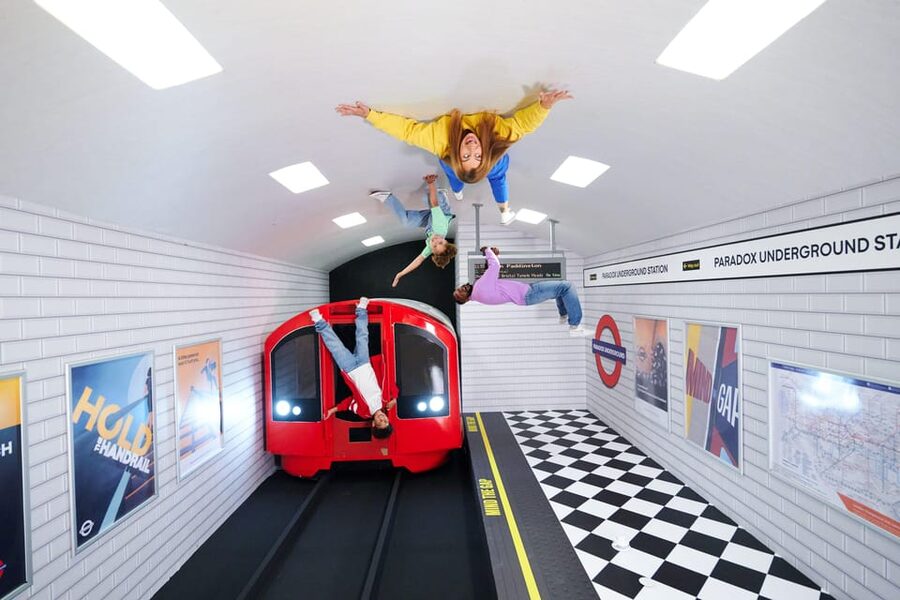London: Paradox Museum Entry Ticket - The Throne Room and changing your sense of scale