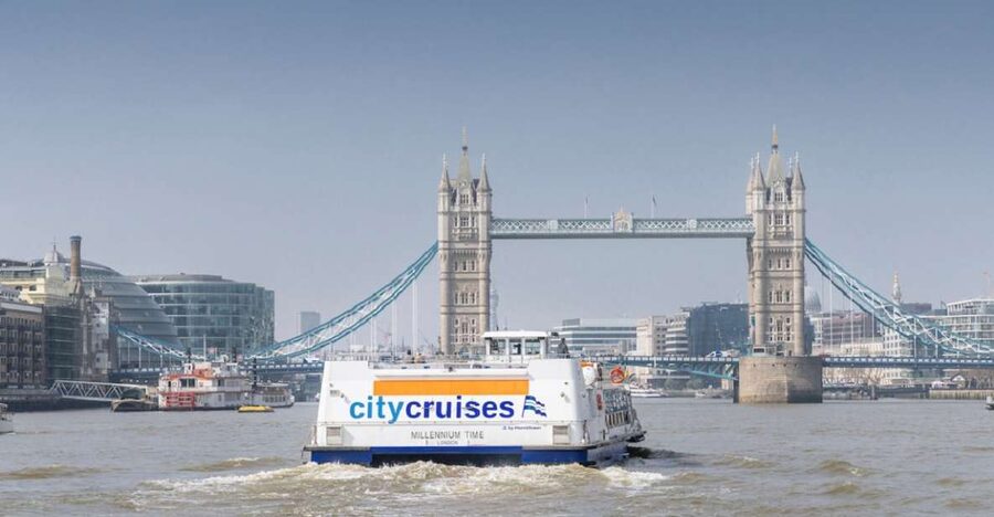 London: River Thames Hop-On Hop-Off Sightseeing Cruise - From The Shard to Canary Wharf