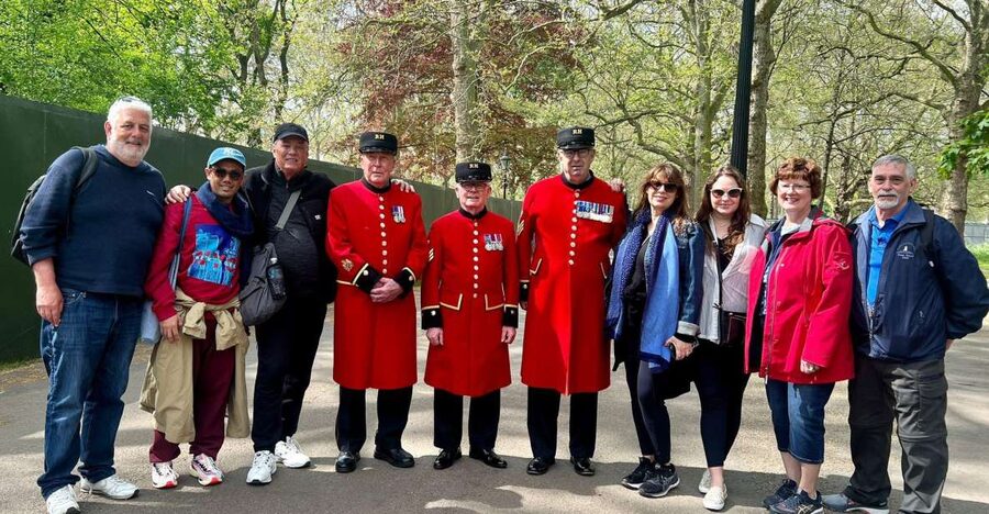 London’s Royal Family and Changing of the Guard Tour - A calmer stretch through St. James’s Park