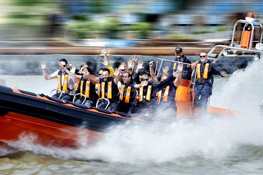 London: Speedboat Tour Through Heart of the City - London Bridge, HMS Belfast, and the Tower of London