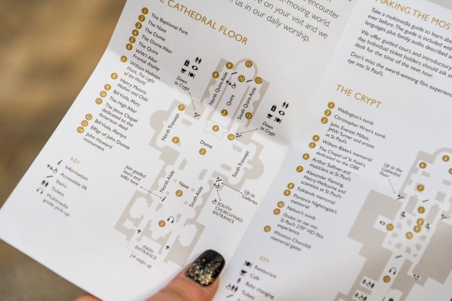 London: St Paul's Cathedral Entry Ticket - The crypt and its famous memorials
