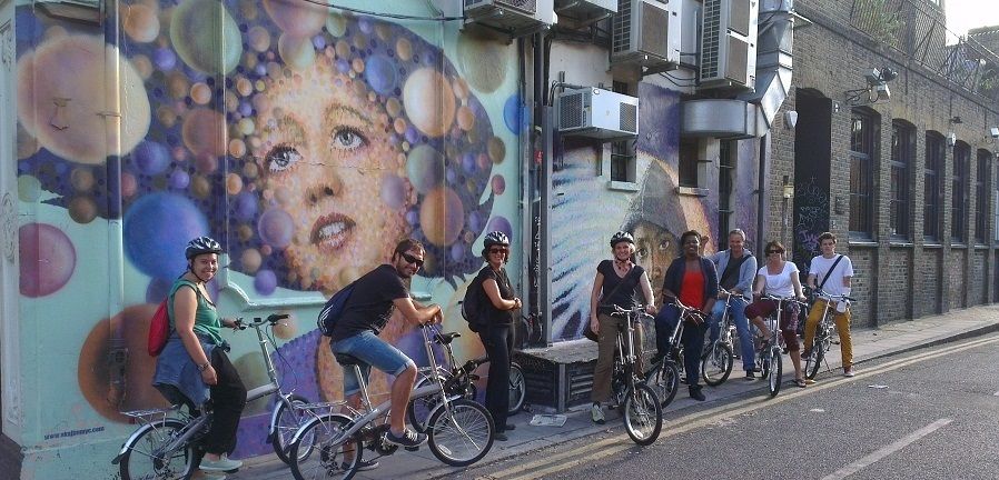 London: Street Art Bike Tour - Why a bicycle makes sense in East London