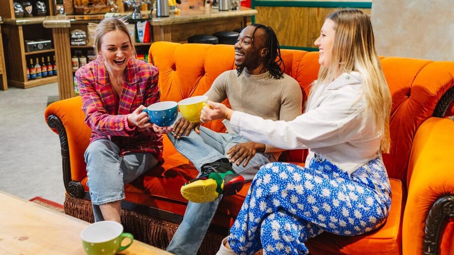 London: The FRIENDS™ Experience Entry Ticket - Central Perk and the orange couch