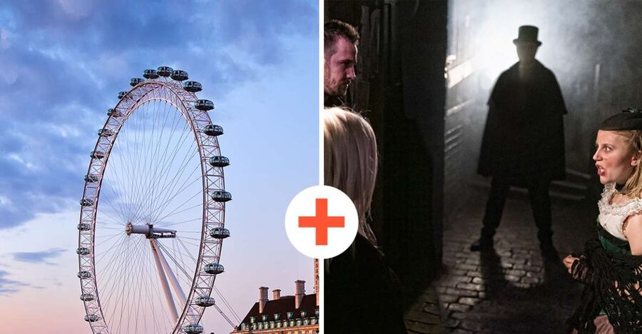 London: The London Dungeon and London Eye Combo Ticket - Two very different views of London