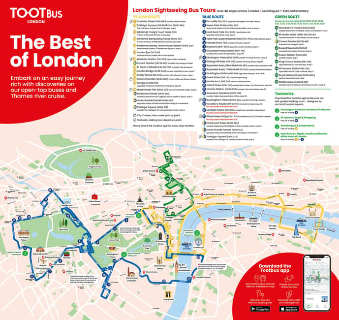 London: Tootbus Hop-on Hop-off with optional River Cruise - Waiting times, weather, and traffic