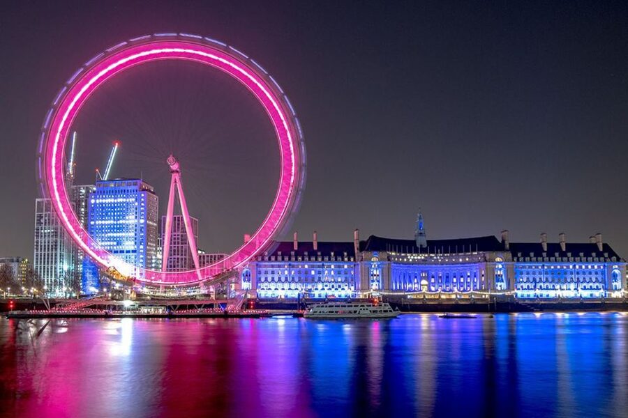 London: Tootbus London by Night Bus Tour - The river sights, the Tower of London, and Tower Bridge