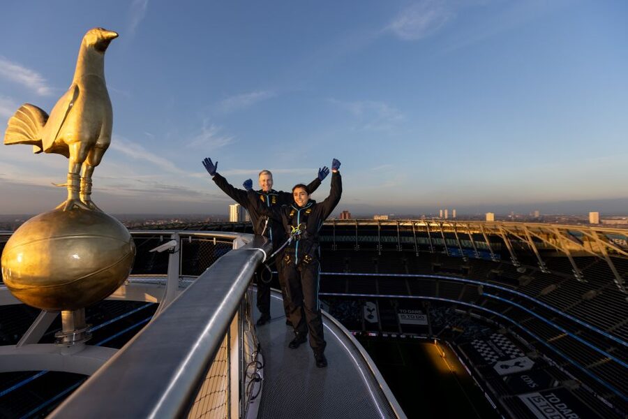 London: Tottenham Hotspur Stadium Skywalk Experience - The skywalk and the view from 46.8 meters