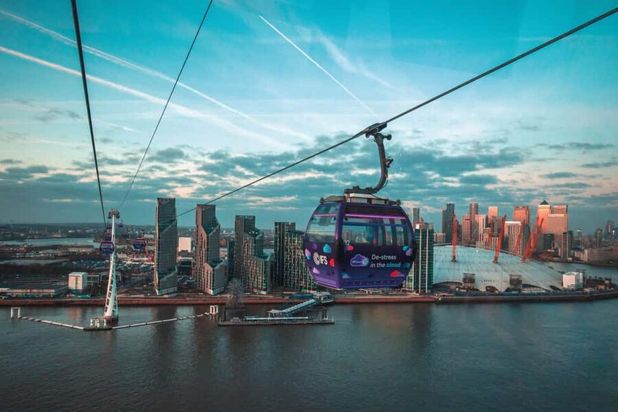 London: Uber Boat Return River Ticket + IFS Cloud Cable Car - Two London rides, one useful day out