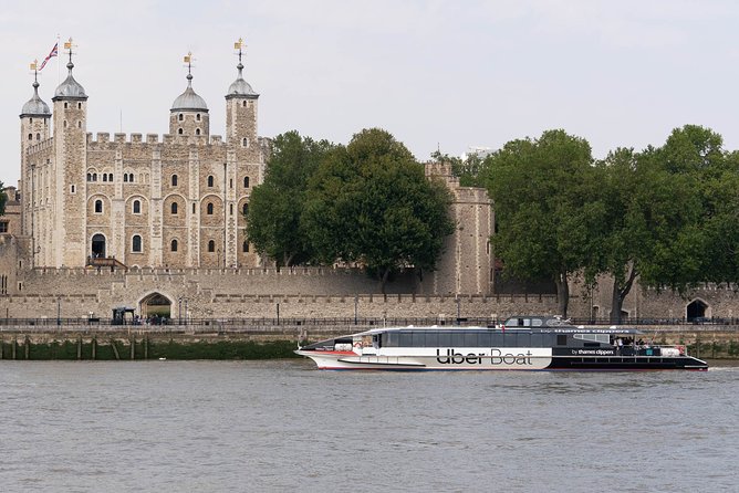 London: Uber Boat - Single Journey River Thames Cruise - Tate Modern and St. Paul’s from the water