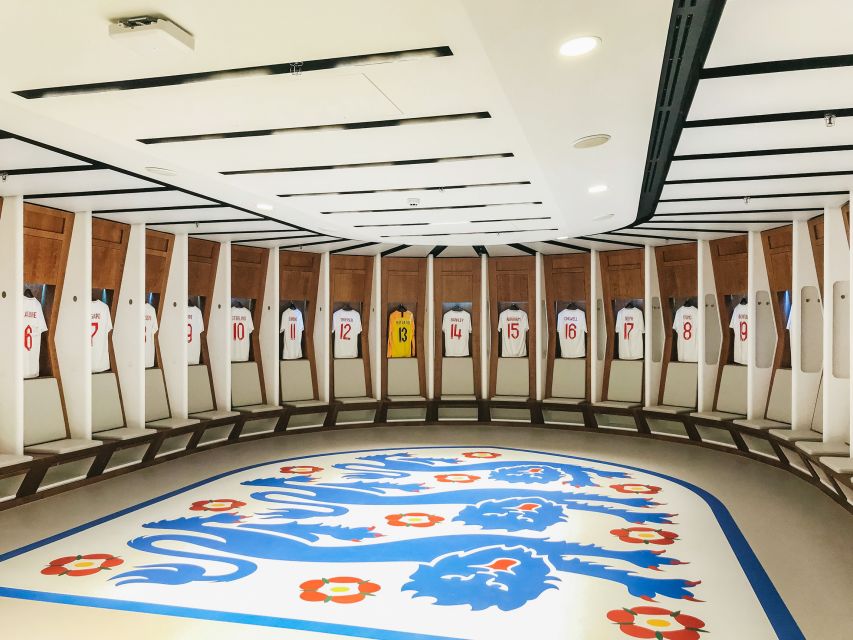 London: Wembley Stadium Guided Tour - Dressing rooms, corridors, and the press room